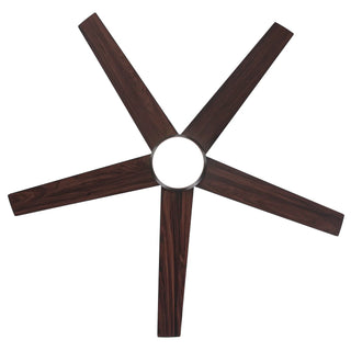Vaczon 52" Otis Downrod Mount LED Ceiling Fan with APP & Remote Control