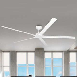 72" 84" Winni All-Aluminum IPX4 Outdoor Ceiling Fan with Remote Control