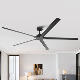 72" 84" Winni All-Aluminum IPX4 Outdoor Ceiling Fan with Remote Control