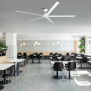 72" 84" Winni All-Aluminum IPX4 Outdoor Ceiling Fan with Remote Control