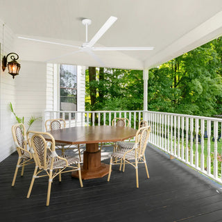 72" 84" Winni All-Aluminum IPX4 Outdoor Ceiling Fan with Remote Control