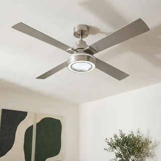 Vaczon 52" Down Mount Ceiling Fan with LED Light and Remote Control