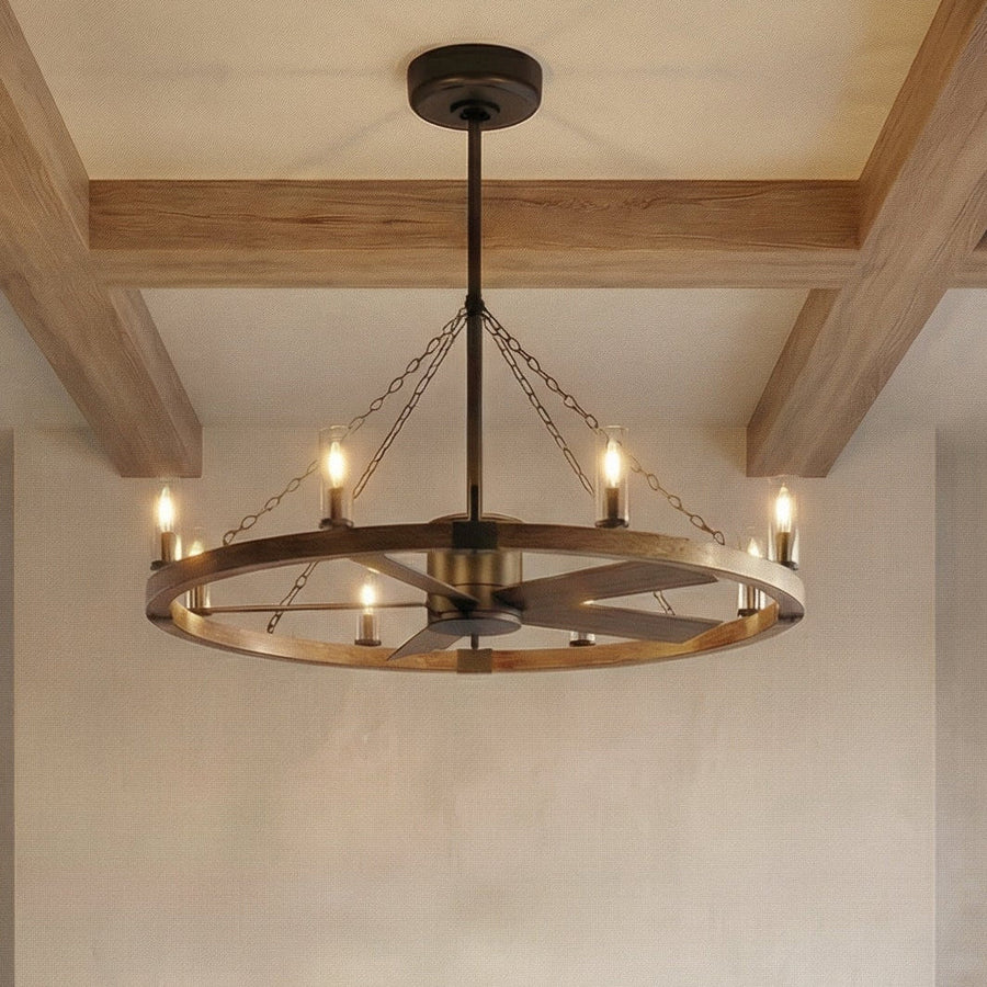 Fandelier ceiling fan