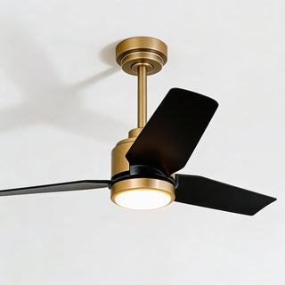 Vaczon 42" 3-Blades Modern Ceiling Fan with Remote Control and LED Light